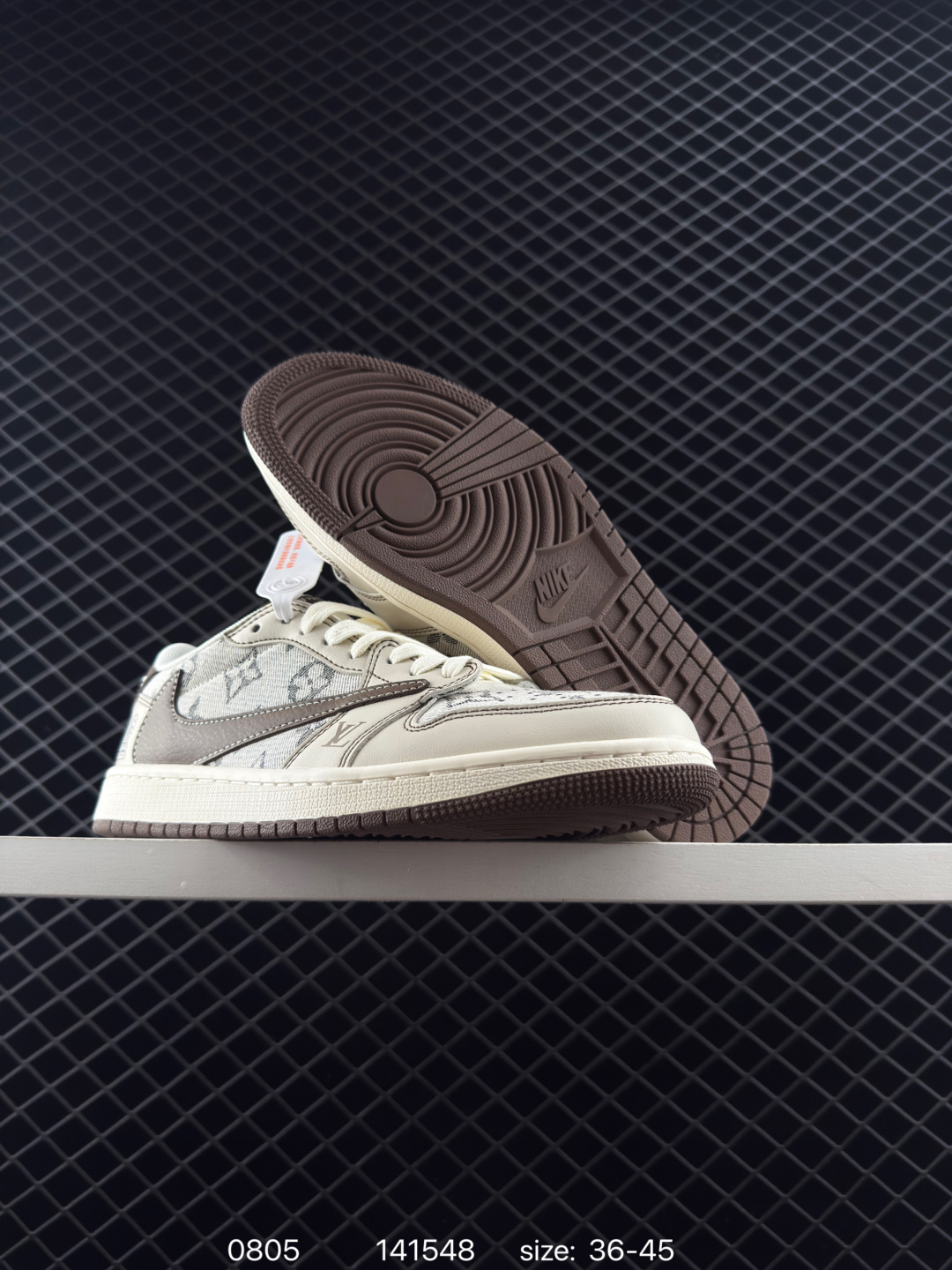 Fragment x Travis Scott x LV Air Jordan 1 Low